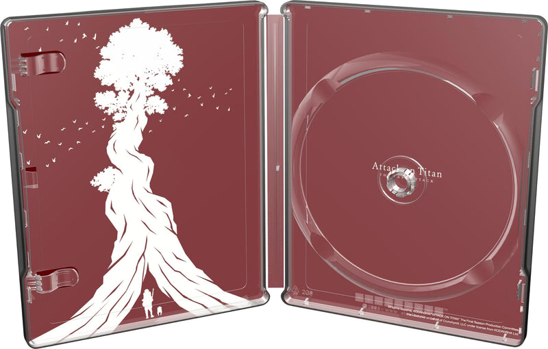 Attack on Titan: The Last Attack - Limited Edition Steelbook (4K Ultra HD + Blu-ray) — physical packaging