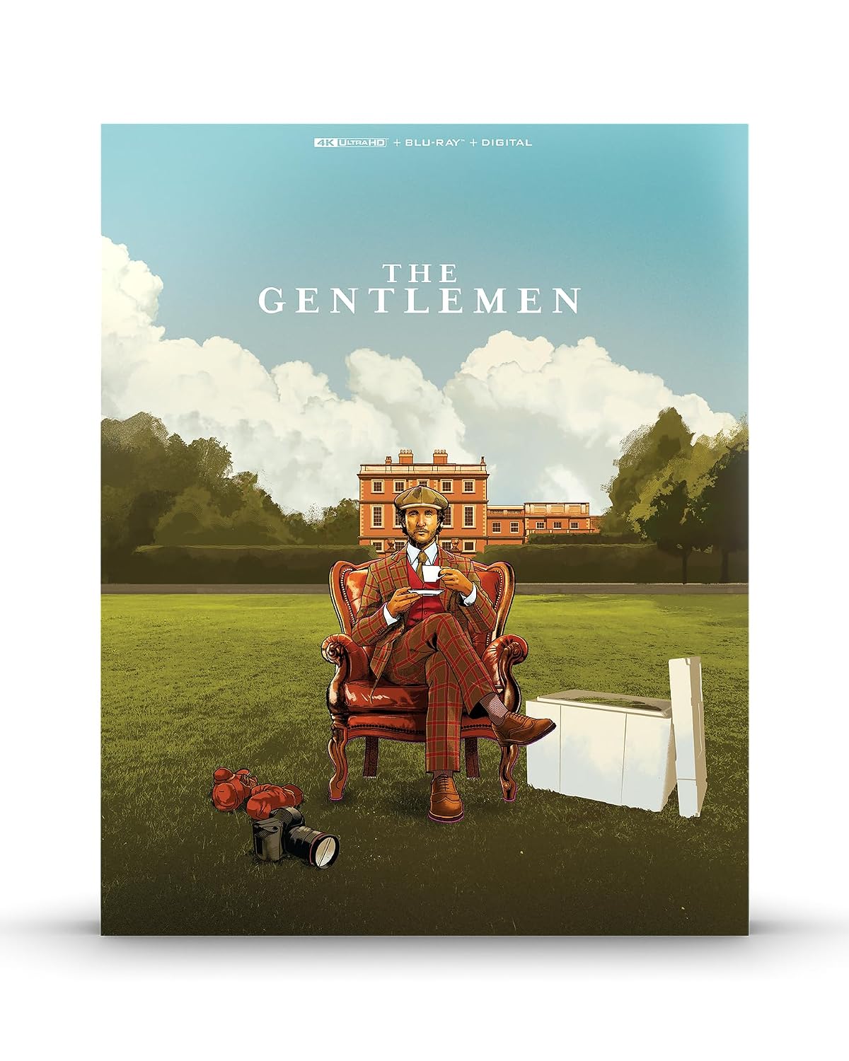 The Gentlemen - Limited Edition Steelbook (4K Ultra HD + Blu-ray + Digital) — physical packaging