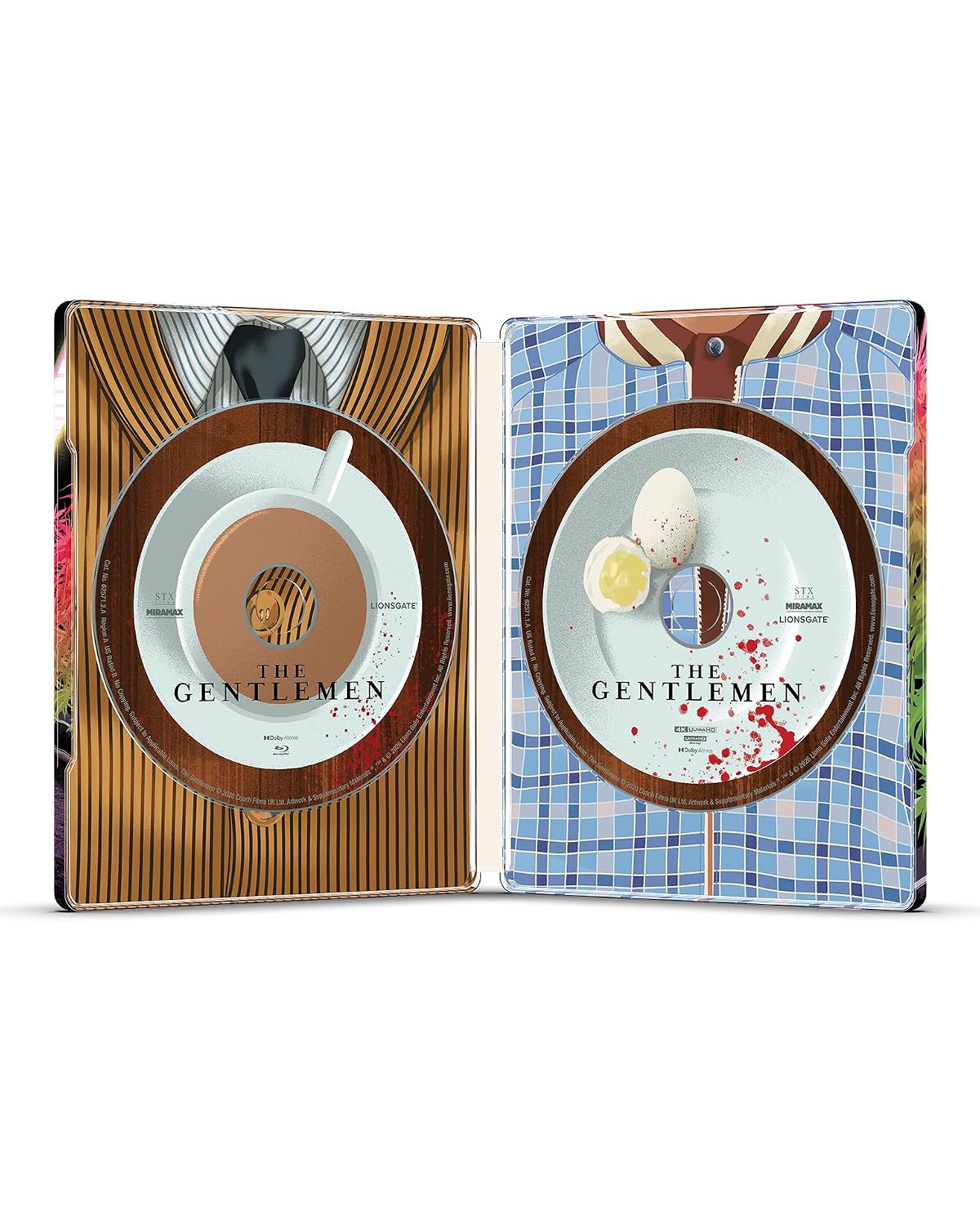 The Gentlemen - Limited Edition Steelbook (4K Ultra HD + Blu-ray + Digital) — physical packaging