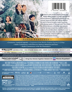 The Chronicles Of Narnia: The Lion, The Witch, And The Wardrobe - Limited Edition Steelbook (4K Ultra HD + Blu-ray + Digital) — physical packaging