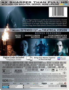Nosferatu - Limited Edition Steelbook (4K Ultra HD + Blu-ray + Digital) — physical packaging