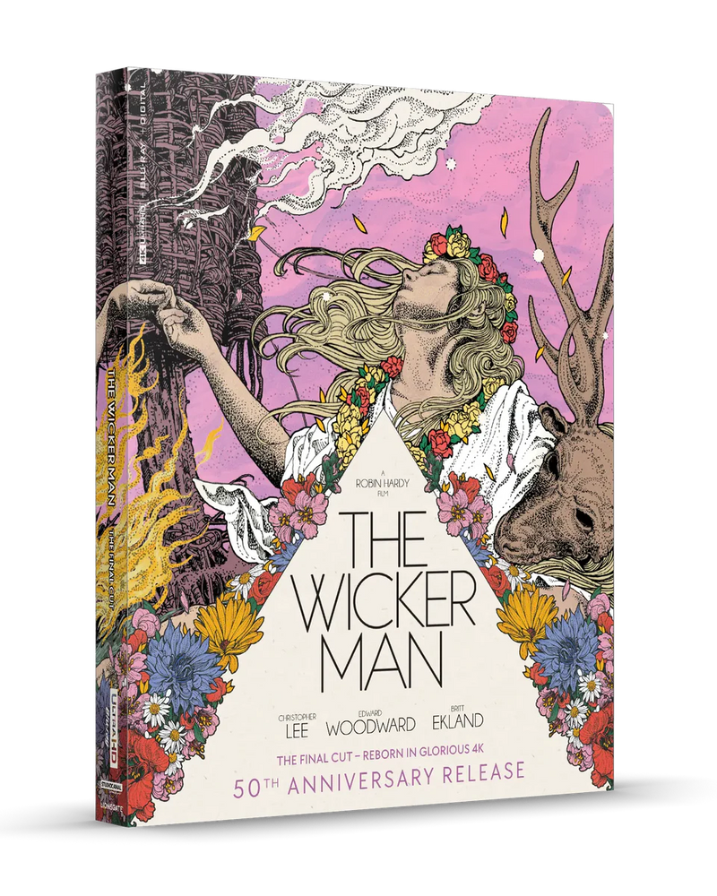 The Wicker Man - 50th Anniversary Limited Edition Steelbook (4K UHD + Blu-ray + Digital) - Used-2