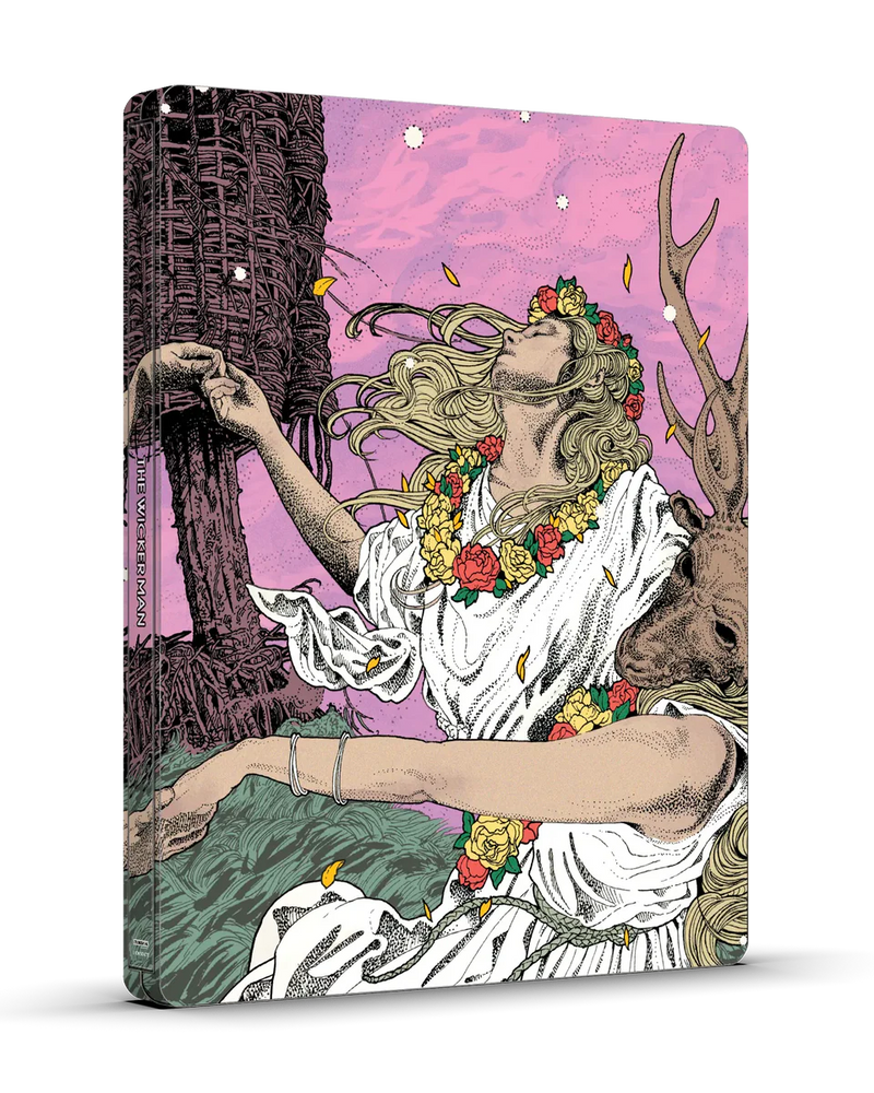 The Wicker Man - 50th Anniversary Limited Edition Steelbook (4K UHD + Blu-ray + Digital) - Used-3