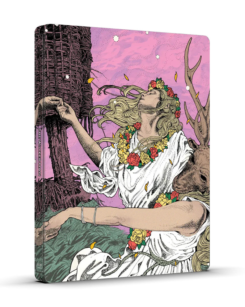 The Wicker Man - 50th Anniversary Limited Edition Steelbook (4K UHD + Blu-ray + Digital) - Used-3