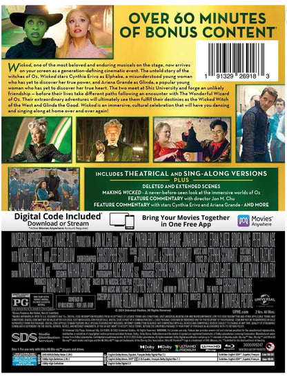 Wicked: For Good - Limited Edition Steelbook (4K Ultra HD + Blu-ray + Digital)