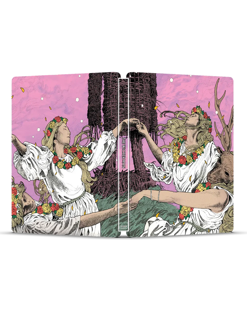 The Wicker Man - 50th Anniversary Limited Edition Steelbook (4K UHD + Blu-ray + Digital) - Used-5