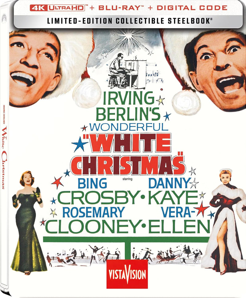 White Christmas - Limited Edition Steelbook (4K Ultra HD + Blu-ray + Digital)-2