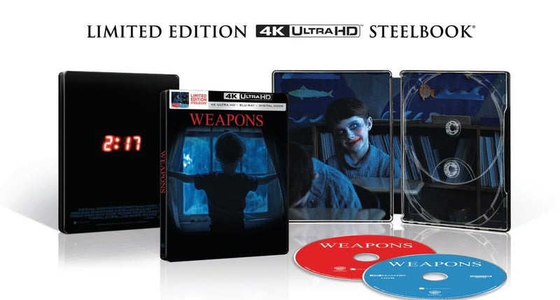 Weapons - Limited Edition Steelbook (4K Ultra HD + Blu-ray + Digital)-1