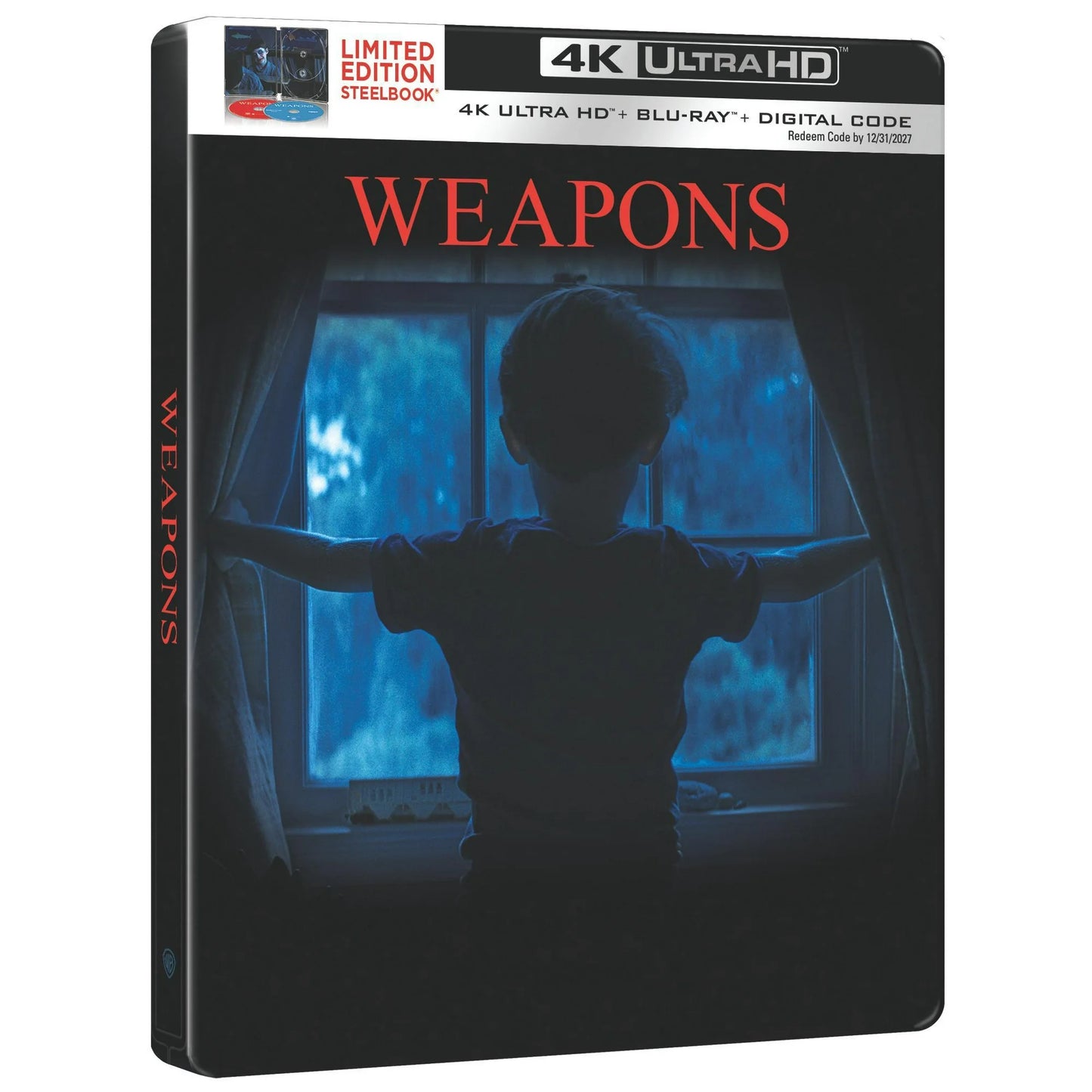 Weapons - Limited Edition Steelbook (4K Ultra HD + Blu-ray + Digital)