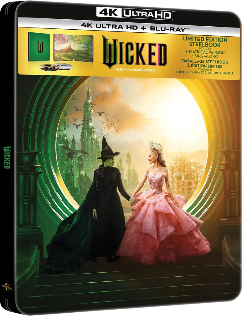 Wicked - Limited Edition Steelbook (4K Ultra HD + Blu-ray)-1