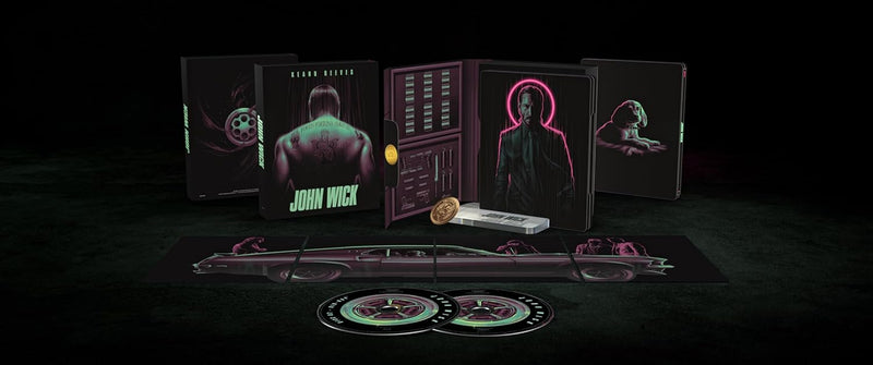 John Wick - Titans of Cult Steelbook (4K Ultra HD + Blu-ray + Digital)-2