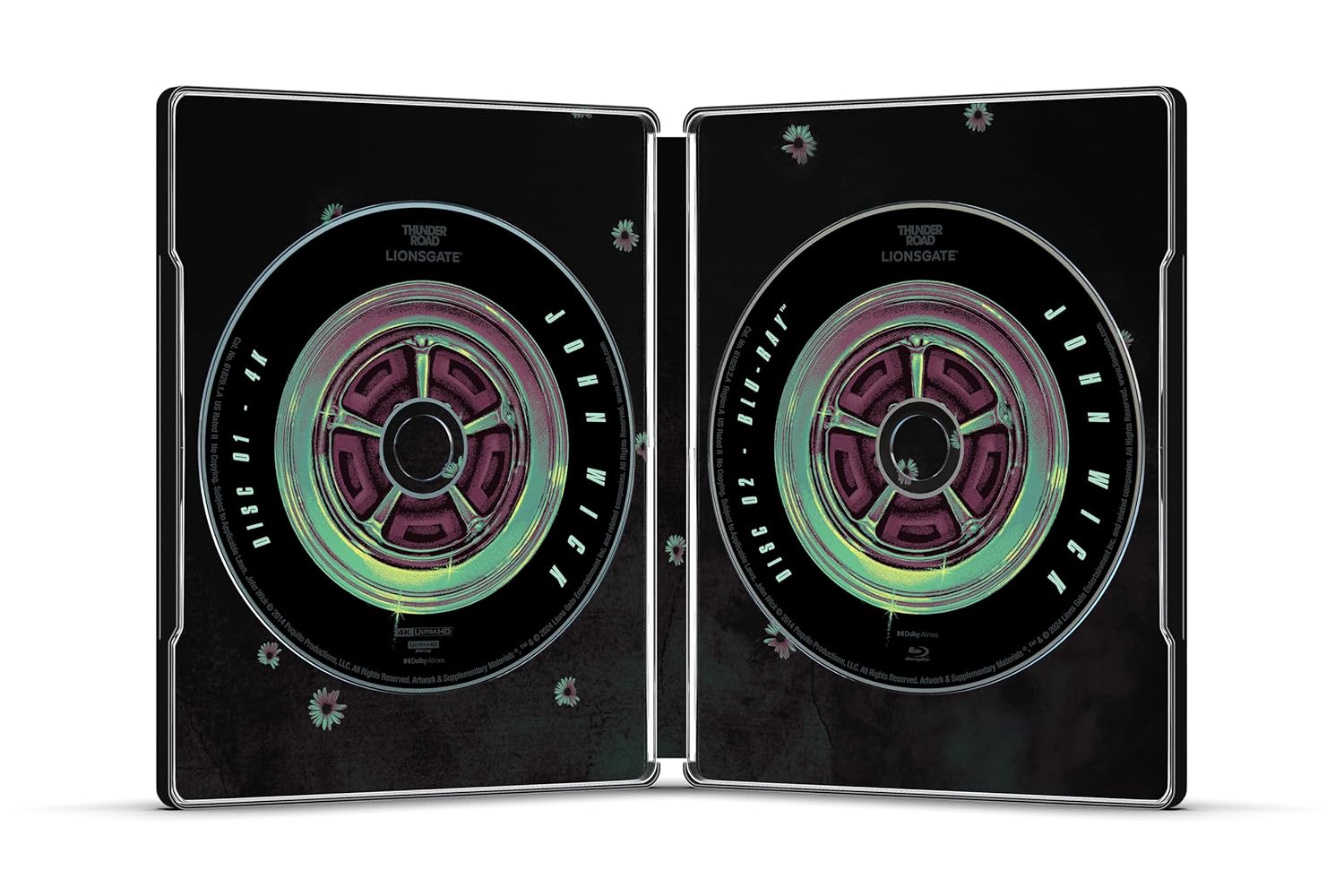 John Wick - Titans of Cult Steelbook (4K Ultra HD + Blu-ray + Digital)-5