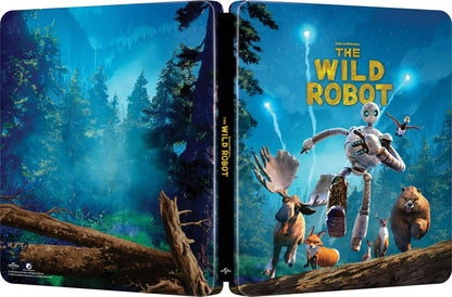 The Wild Robot - Limited Edition Steelbook (4K Ultra HD + Blu-ray + Digital)