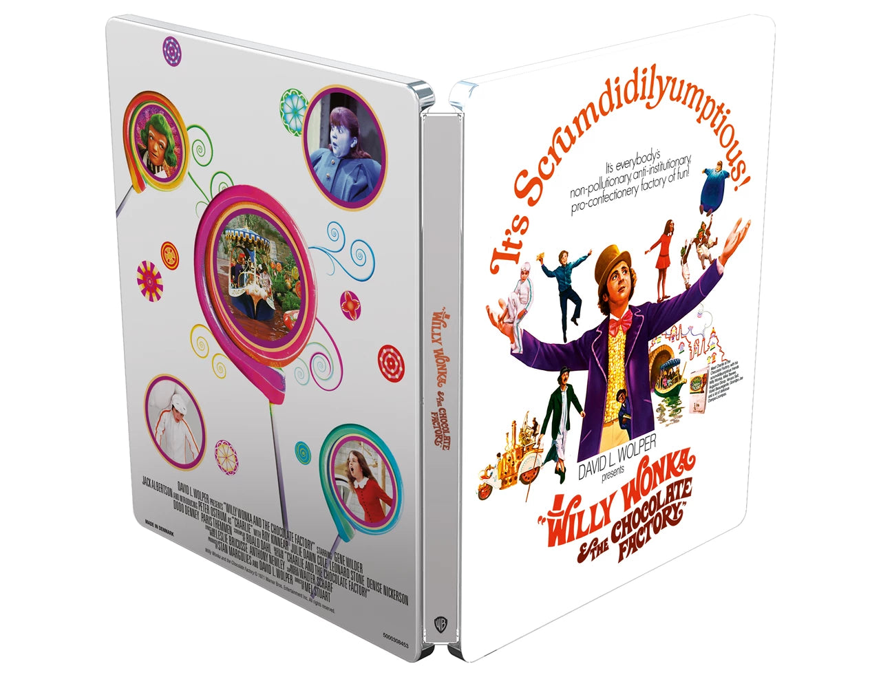 Willy Wonka & the Chocolate Factory - Limited Edition Steelbook (4K Ultra HD)
