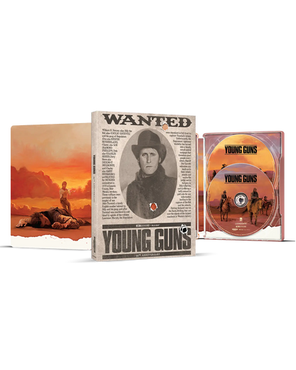 Young Guns - Limited Edition Steelbook (4K Ultra HD + Blu-ray + Digital) — product image 2