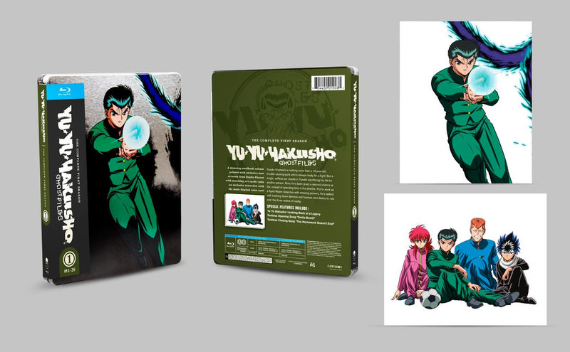 Yu Yu Hakusho: Season 1 - Limited Edition Steelbook (Blu-ray)-1